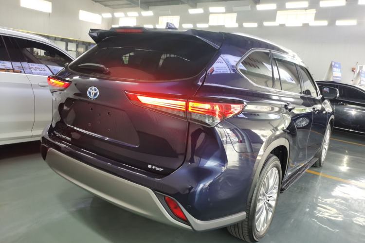 Used Toyota Highlander 2022 Dual-Engine 2.5L Four-Wheel Drive Prestige Version 7 Seats Rear Right 45 Deg