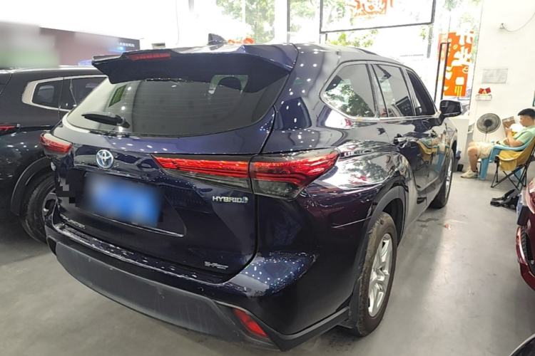 Used Toyota Highlander 2022 Dual-Engine 2.5L 4x4 Elite Edition 7-Seater Rear Right 45 Deg