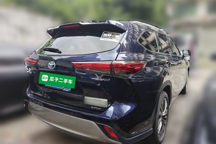 Used Toyota Highlander 2022 Dual-Engine 2.5L Four-Wheel Drive Prestige Version 7 Seats Rear Right 45 Deg