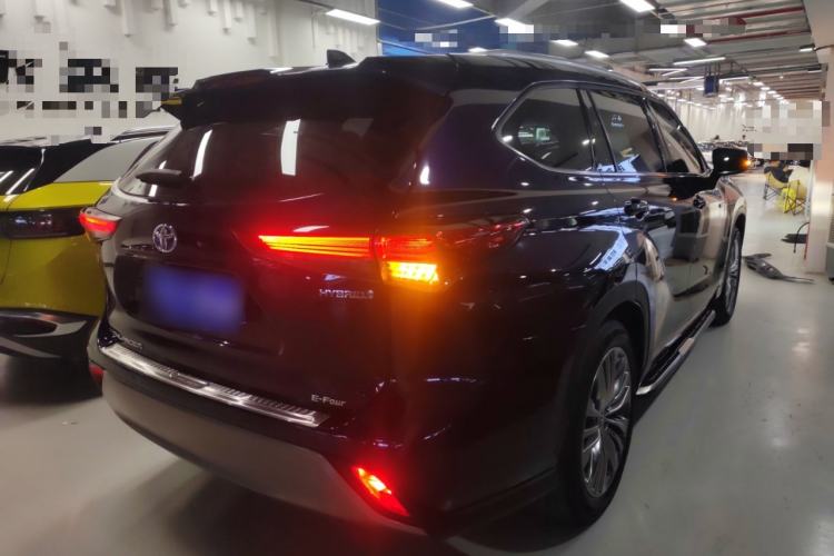 Used Toyota Highlander 2022 Dual-Engine 2.5L Four-Wheel Drive Prestige Version 7 Seats Rear Right 45 Deg