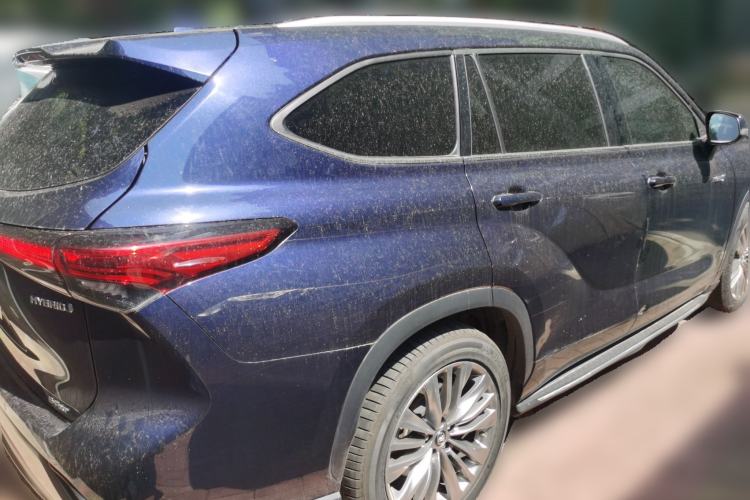 Used Toyota Highlander 2022 Dual-Engine 2.5L Four-Wheel Drive Prestige Version 7 Seats Rear Right 45 Deg