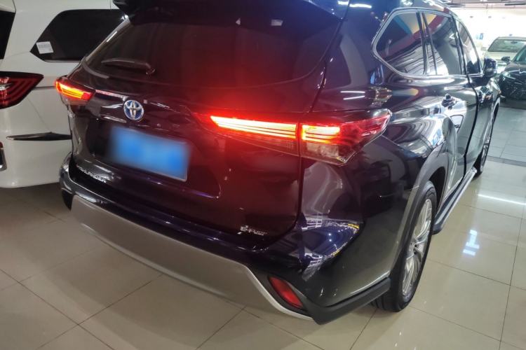Used Toyota Highlander 2022 Dual-Engine 2.5L Four-Wheel Drive Prestige Version 7 Seats Rear Right 45 Deg