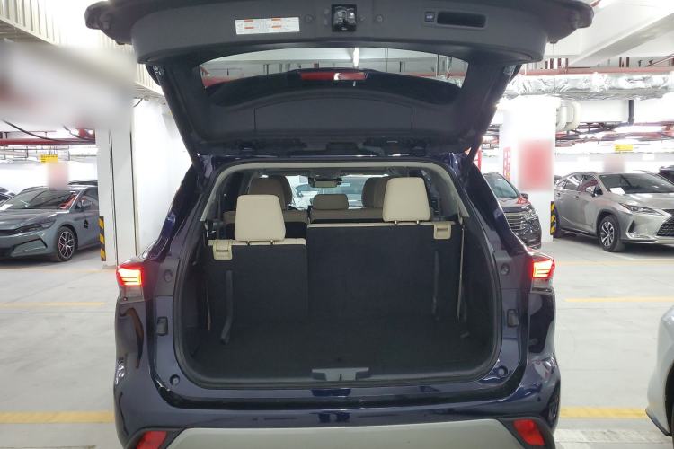 Used Toyota Highlander 2022 Dual-Engine 2.5L Four-Wheel Drive Prestige Version 7 Seats Trunk