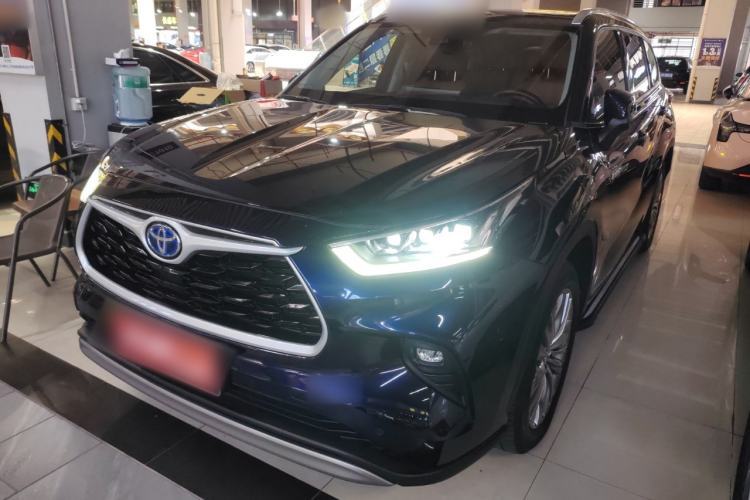 Used Toyota Highlander 2022 Dual-Engine 2.5L Four-Wheel Drive Prestige Version 7 Seats Guazi used car, China used car export, Used car for sale, Used cars, Cheapest cars for sale