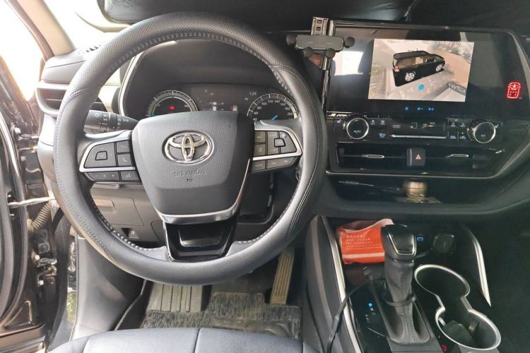 Used Toyota Highlander 2022 Dual-Engine 2.5L Four-Wheel Drive Prestige Version 7 Seats Center Console