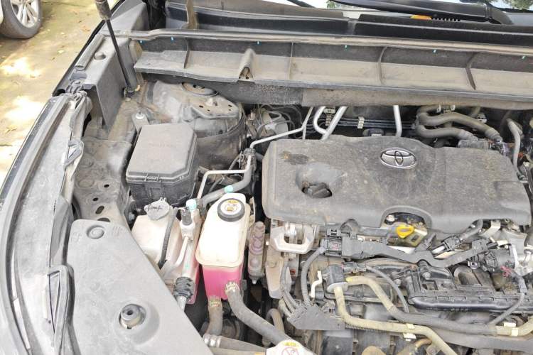 Used Toyota Highlander 2022 Dual-Engine 2.5L Four-Wheel Drive Prestige Version 7 Seats Engine Bay Right