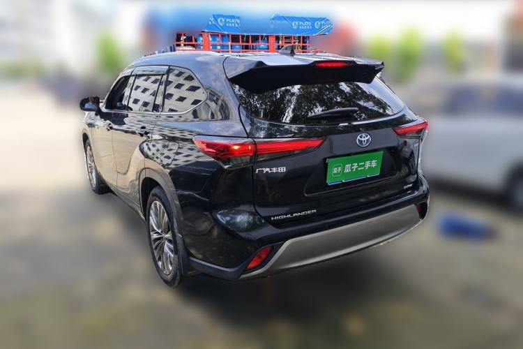 Used Toyota Highlander 2022 Dual-Engine 2.5L Four-Wheel Drive Prestige Version 7 Seats Rear Left 45 Deg