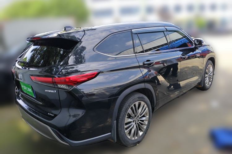 Used Toyota Highlander 2022 Dual-Engine 2.5L Four-Wheel Drive Prestige Version 7 Seats Rear Right 45 Deg