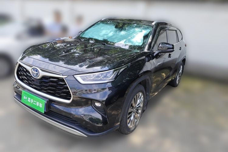 Used Toyota Highlander 2022 Dual-Engine 2.5L Four-Wheel Drive Prestige Version 7 Seats Guazi used car, China used car export, Used car for sale, Used cars, Cheapest cars for sale