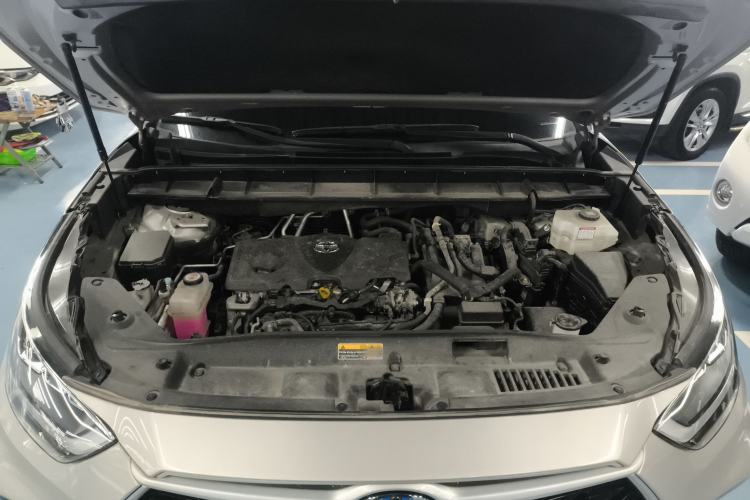 Used Toyota Highlander 2022 Dual-Engine 2.5L Two-Wheel Drive Prestige Edition 7-Seater Engine Bay