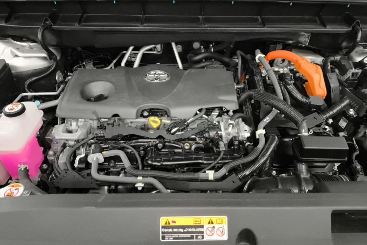 Used Toyota Highlander 2022 Dual-Engine 2.5L Four-Wheel Drive Supreme Edition 7-Seater Engine Bay