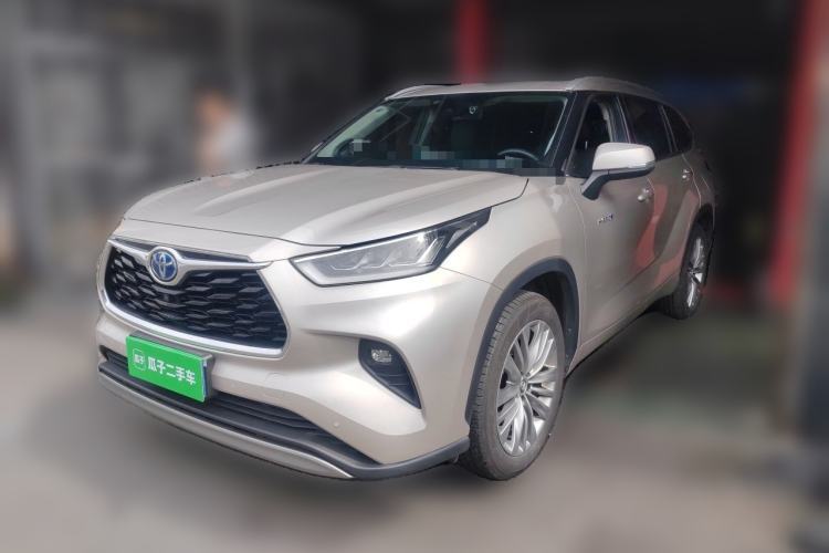 Used Toyota Highlander 2022 Dual-Engine 2.5L Four-Wheel Drive Supreme Edition 7-Seater Guazi used car, China used car export, Used car for sale, Used cars, Cheapest cars for sale