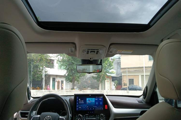 Used Toyota Highlander 2022 Dual-Engine 2.5L Four-Wheel Drive Supreme Edition 7-Seater Headliner