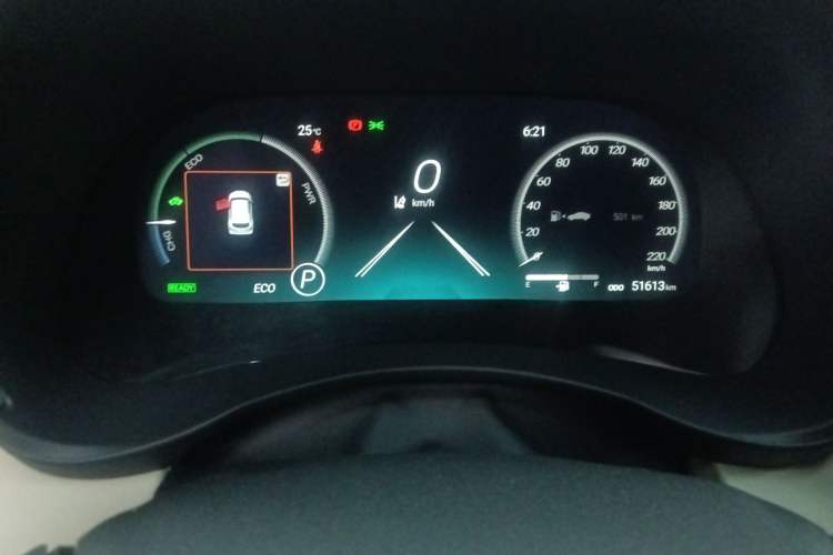 Used Toyota Highlander 2022 Dual-Engine 2.5L Four-Wheel Drive Supreme Edition 7-Seater Instrument Cluster