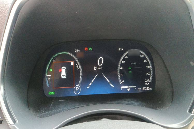 Used Toyota Highlander 2022 Dual-Engine 2.5L Four-Wheel Drive Supreme Edition 7-Seater Instrument Cluster