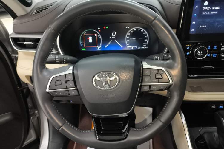 Used Toyota Highlander 2022 Dual-Engine 2.5L Four-Wheel Drive Supreme Edition 7-Seater Instrument Cluster