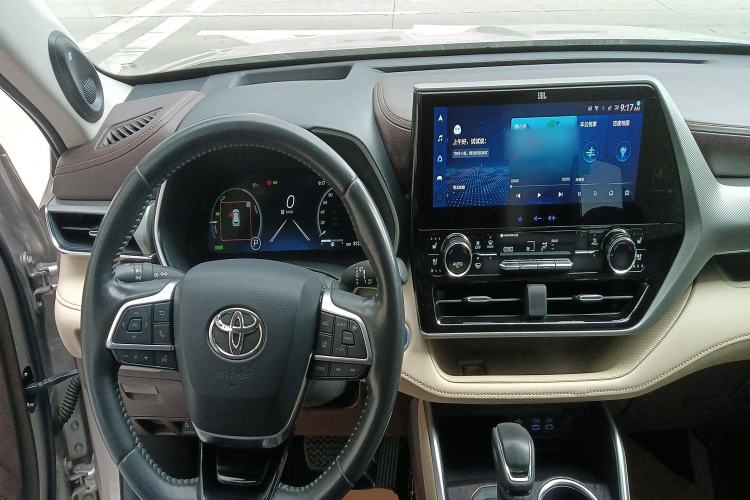 Used Toyota Highlander 2022 Dual-Engine 2.5L Four-Wheel Drive Supreme Edition 7-Seater Interior 2