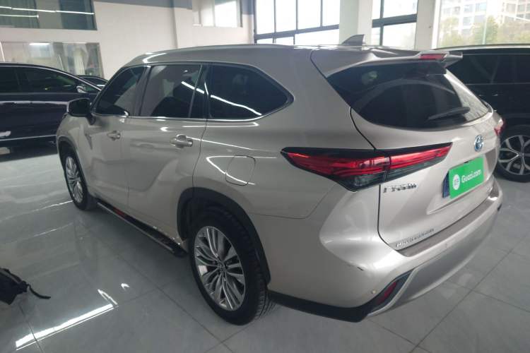 Used Toyota Highlander 2022 Dual-Engine 2.5L Four-Wheel Drive Prestige Version 7 Seats Rear Left 45 Deg