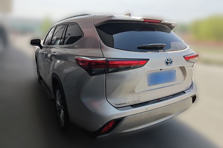 Used Toyota Highlander 2022 Dual-Engine 2.5L Four-Wheel Drive Prestige Version 7 Seats Rear Left 45 Deg