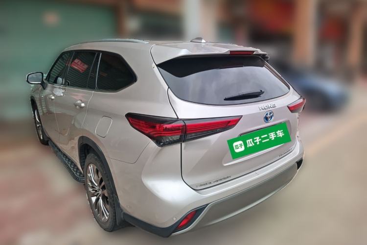 Used Toyota Highlander 2022 Dual-Engine 2.5L Four-Wheel Drive Supreme Edition 7-Seater Rear Left 45 Deg