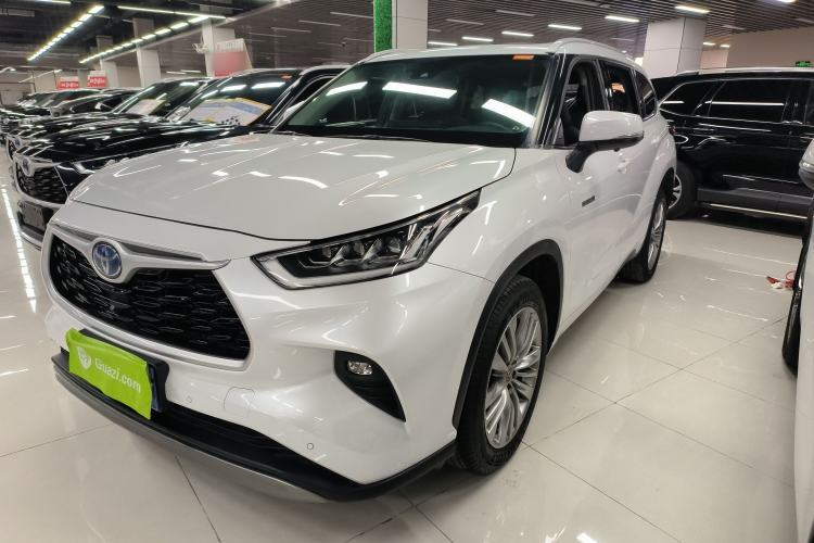 Used Toyota Highlander 2022 Dual-Engine 2.5L Four-Wheel Drive Prestige Version 7 Seats Guazi used car, China used car export, Used car for sale, Used cars, Cheapest cars for sale