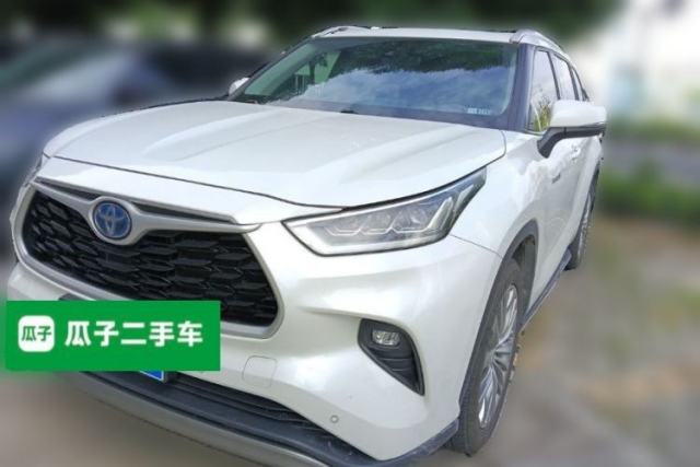 Used Toyota Highlander 2022 Dual-Engine 2.5L Four-Wheel Drive Prestige Version 7 Seats