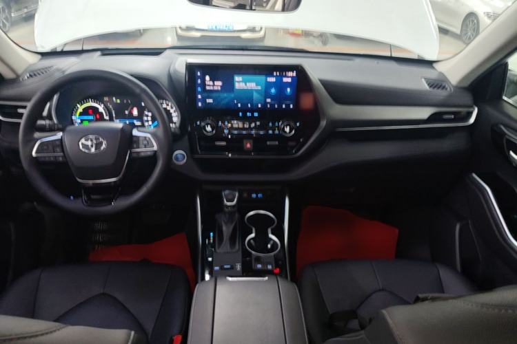 Used Toyota Highlander 2022 Dual-Engine 2.5L Four-Wheel Drive Prestige Version 7 Seats Center Console