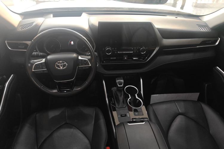 Used Toyota Highlander 2022 Dual-Engine 2.5L Four-Wheel Drive Prestige Version 7 Seats Center Console