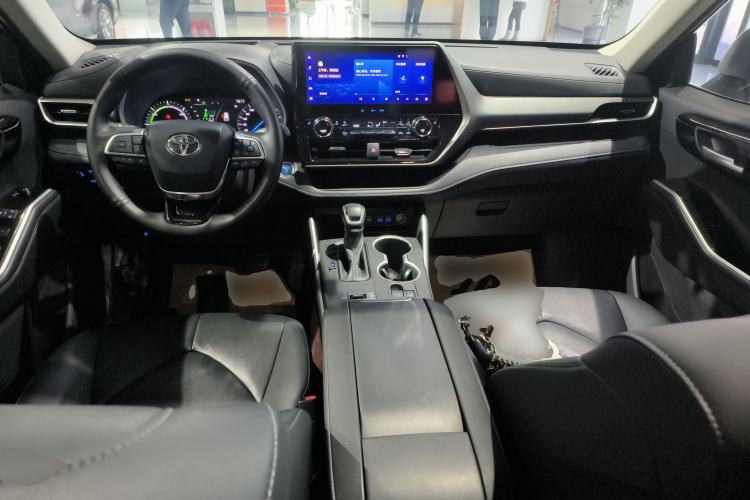 Used Toyota Highlander 2022 Dual-Engine 2.5L Four-Wheel Drive Prestige Version 7 Seats Center Console