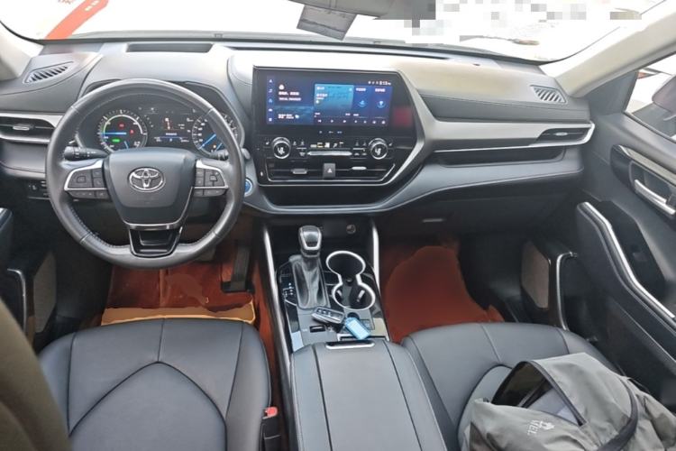Used Toyota Highlander 2022 Dual-Engine 2.5L Four-Wheel Drive Prestige Version 7 Seats Center Console