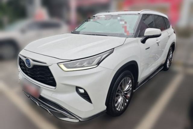 Used Toyota Highlander 2022 Dual-Engine 2.5L Four-Wheel Drive Prestige Version 7 Seats