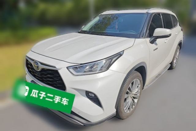 Used Toyota Highlander 2022 Dual-Engine 2.5L Four-Wheel Drive Prestige Version 7 Seats
