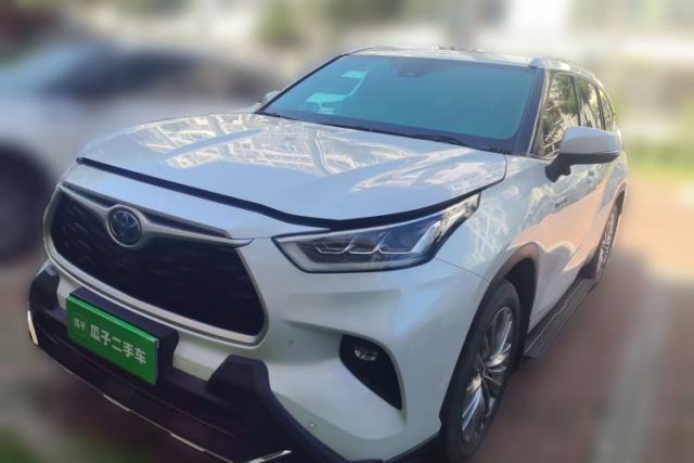 Używany Toyota Highlander 2022 Dual-Engine 2.5L Four-Wheel Drive Prestige Version 7 Seats