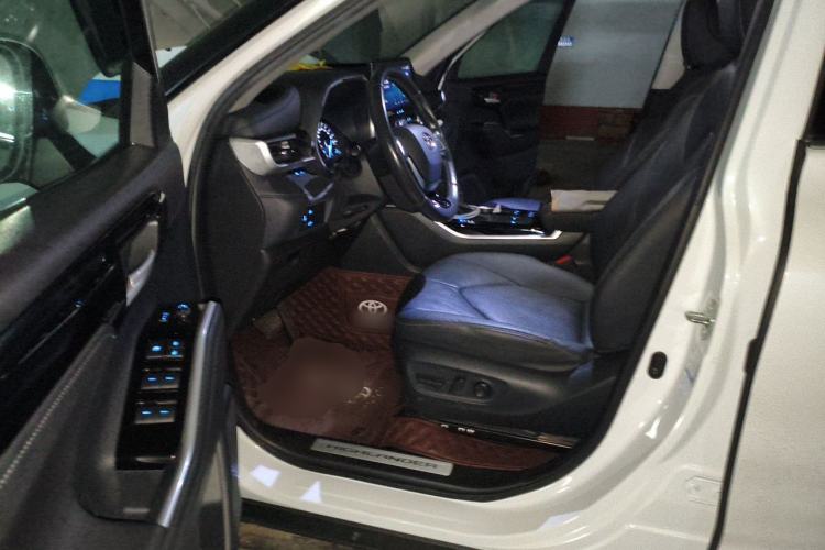 Used Toyota Highlander 2022 Dual-Engine 2.5L Four-Wheel Drive Prestige Version 7 Seats Driver Seat