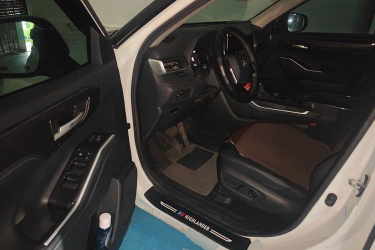 Used Toyota Highlander 2022 Dual-Engine 2.5L Four-Wheel Drive Prestige Version 7 Seats Driver Seat