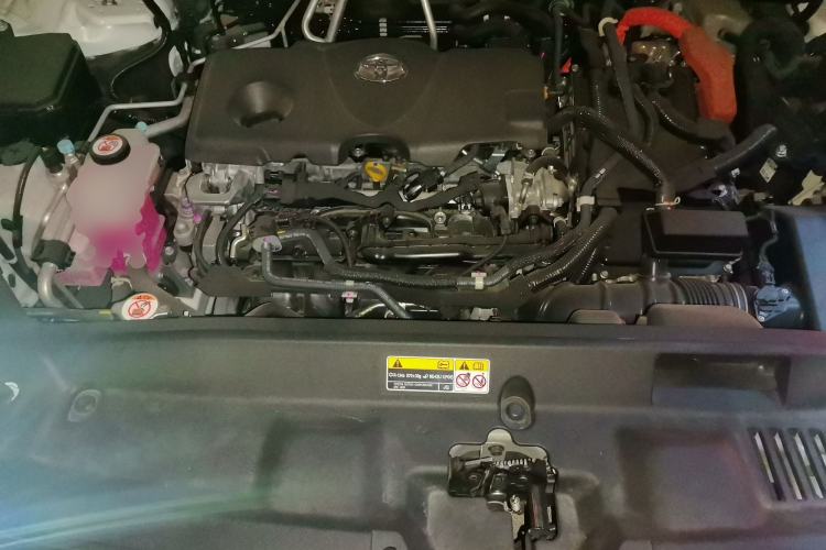 Used Toyota Highlander 2022 Dual-Engine 2.5L Four-Wheel Drive Supreme Edition 7-Seater Engine Bay
