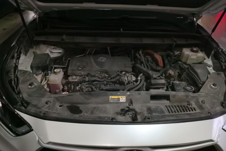Used Toyota Highlander 2022 Dual-Engine 2.5L Four-Wheel Drive Supreme Edition 7-Seater Engine Bay
