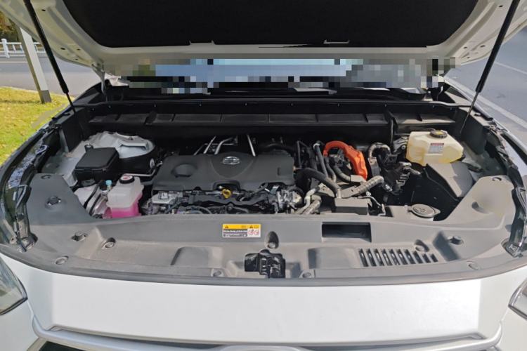 Used Toyota Highlander 2022 Dual-Engine 2.5L Four-Wheel Drive Prestige Version 7 Seats Engine Bay