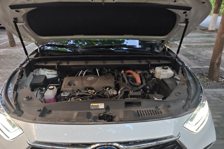 Used Toyota Highlander 2022 Dual-Engine 2.5L Four-Wheel Drive Supreme Edition 7-Seater Engine Bay