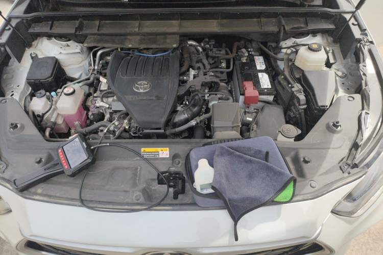 Used Toyota Highlander 2022 380T Four-Wheel Drive Prestige Edition 7-Seater Engine Bay