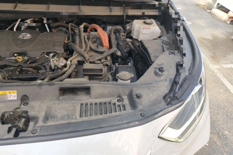 Used Toyota Highlander 2022 Dual-Engine 2.5L Four-Wheel Drive Supreme Edition 7-Seater Engine Bay Left