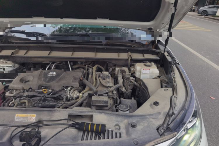 Used Toyota Highlander 2022 Dual-Engine 2.5L Two-Wheel Drive Prestige Edition 7-Seater Engine Bay Left