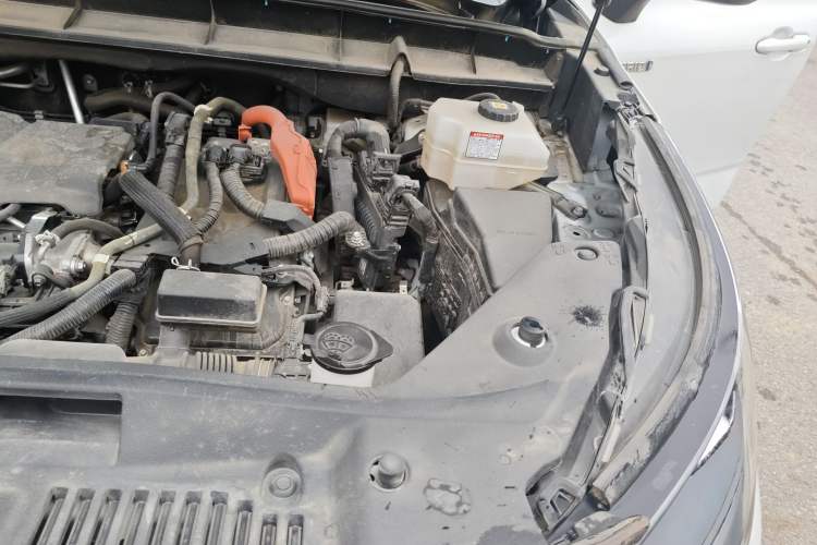 Used Toyota Highlander 2022 Dual-Engine 2.5L Four-Wheel Drive Prestige Version 7 Seats Engine Bay Left