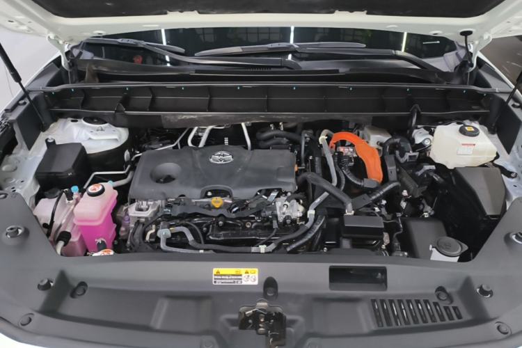 Used Toyota Highlander 2022 Dual-Engine 2.5L Four-Wheel Drive Prestige Version 7 Seats Engine Bay