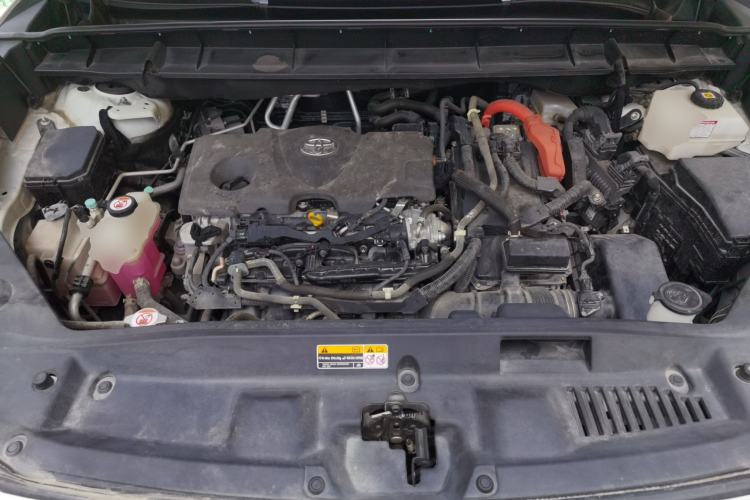 Used Toyota Highlander 2022 Dual-Engine 2.5L Four-Wheel Drive Supreme Edition 7-Seater Engine Bay
