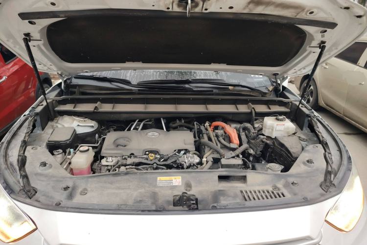 Used Toyota Highlander 2022 Dual-Engine 2.5L Four-Wheel Drive Prestige Version 7 Seats Engine Bay