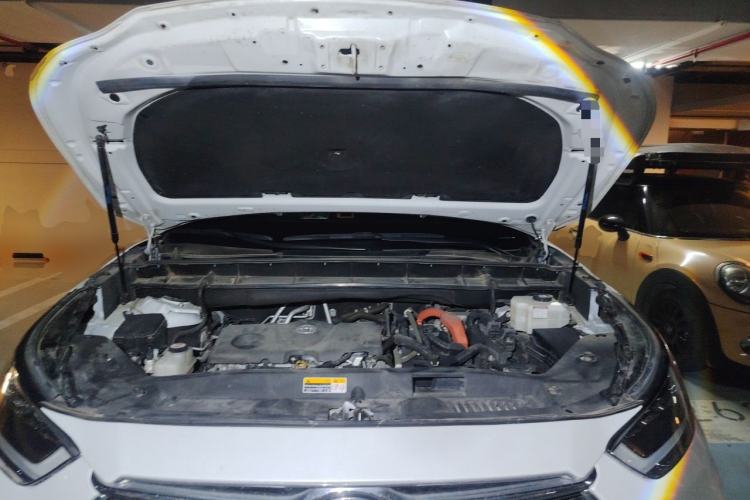 Used Toyota Highlander 2022 Dual-Engine 2.5L Four-Wheel Drive Supreme Edition 7-Seater Engine Bay