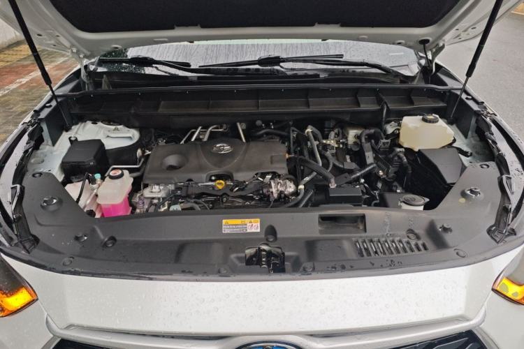 Used Toyota Highlander 2022 Dual-Engine 2.5L Two-Wheel Drive Prestige Edition 7-Seater Engine Bay