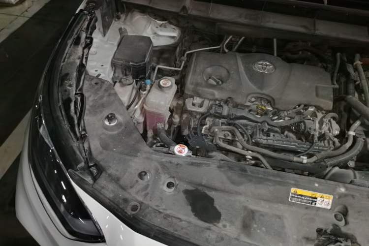 Used Toyota Highlander 2022 Dual-Engine 2.5L Four-Wheel Drive Supreme Edition 7-Seater Engine Bay Right
