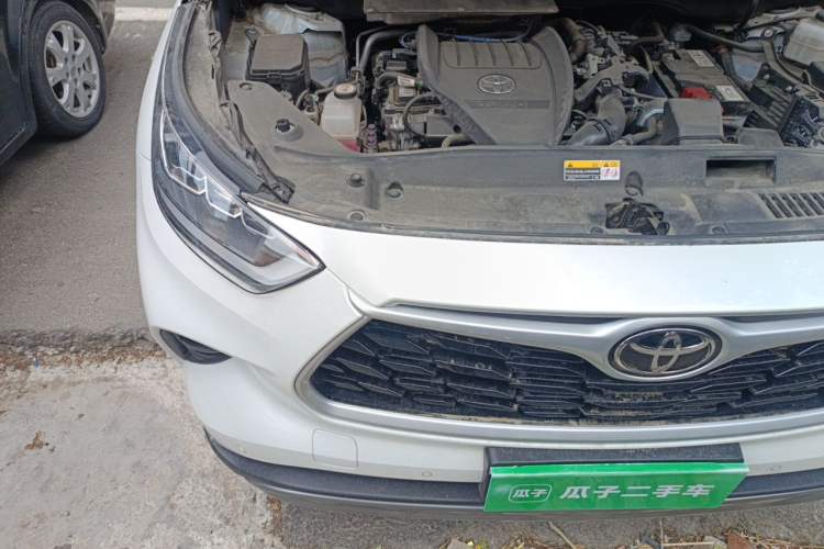 Used Toyota Highlander 2022 380T Four-Wheel Drive Prestige Edition 7-Seater Engine Bay Right